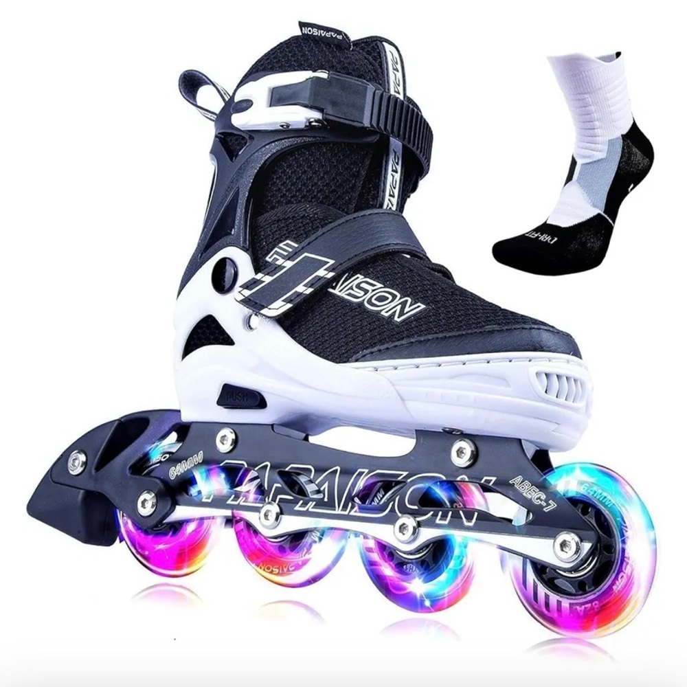 Adjustable Inline Roller Skates - image 4